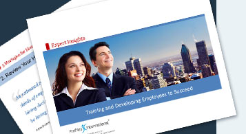 Training and Developing Employees to Succeed