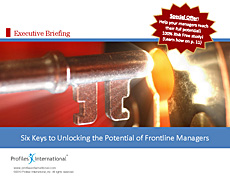 Six Keys to Unlocking the Potential of Frontline Managers